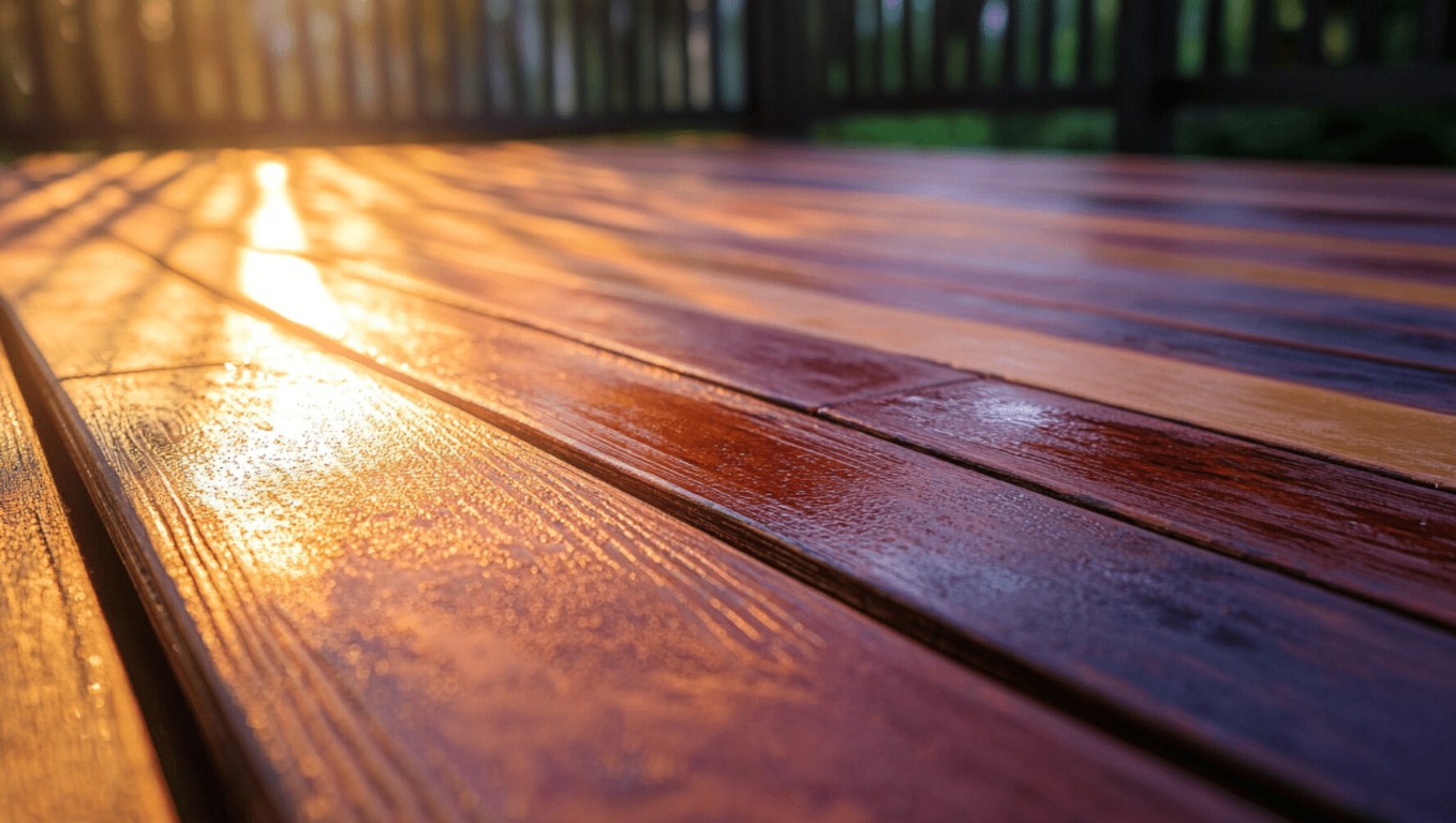 Professional deck staining, sealing, and painting services